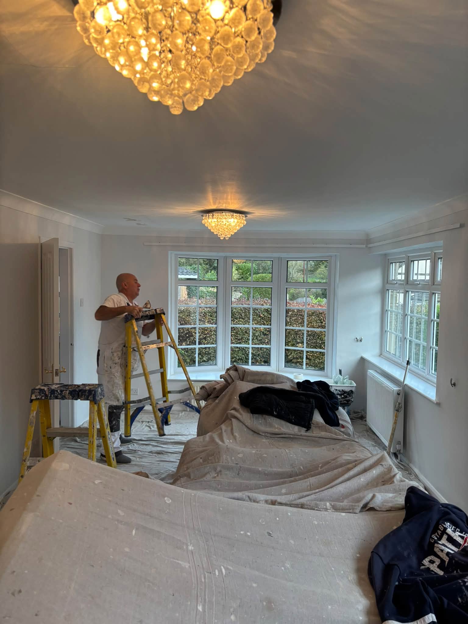 Ceiling repair & repainting