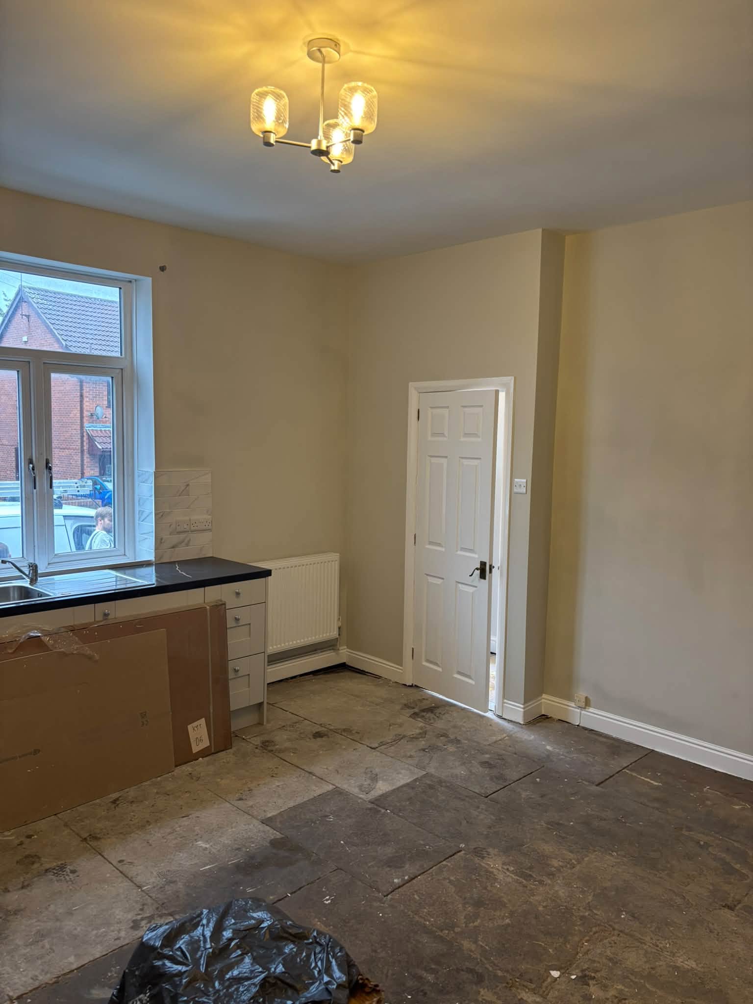 Multi-room interior redecoration