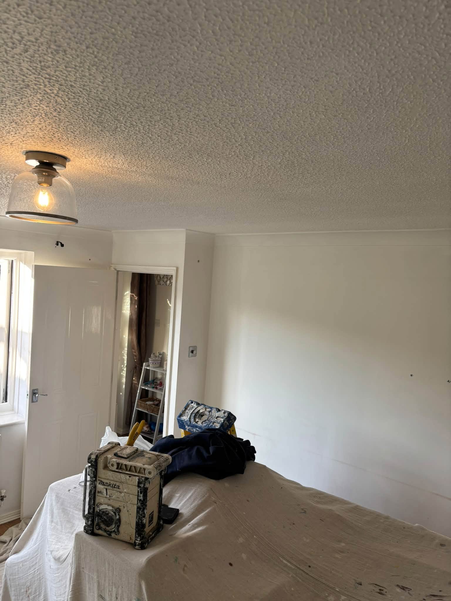 Pink & green living/dining room — project photograph