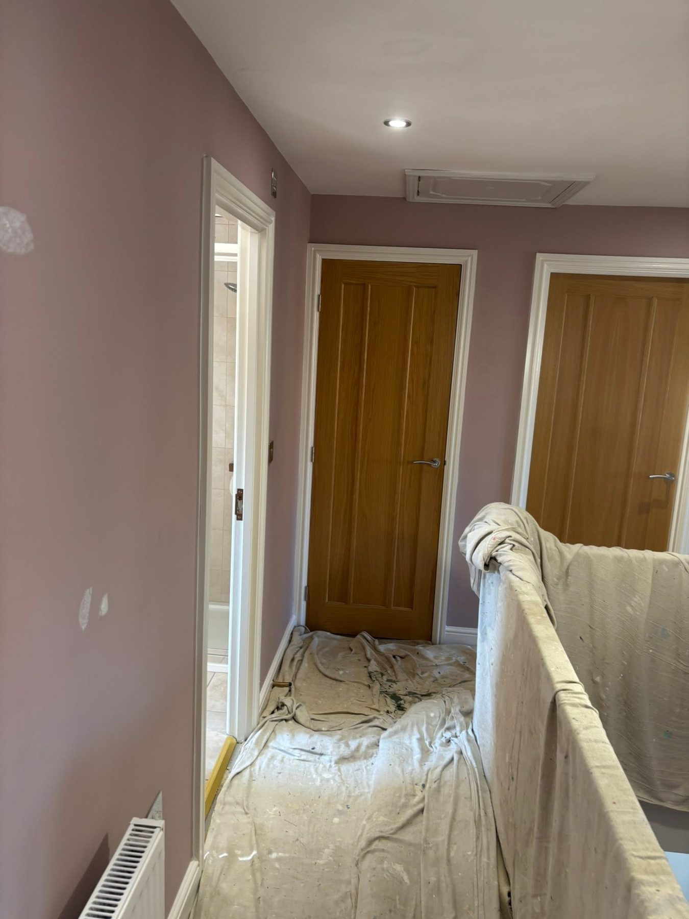 Recent painting and decorating work